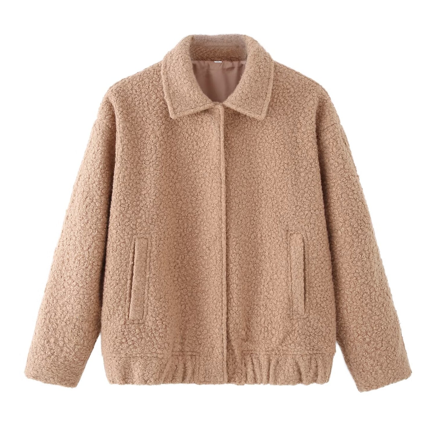 Women 2025 New Long-sleeved collared jacket