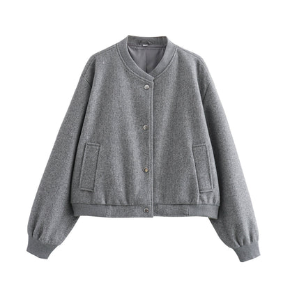 Women 2025 New Long-sleeved tweed jacket