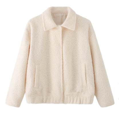 Women 2025 New Long-sleeved collared jacket