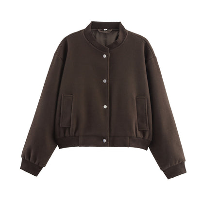 Women 2025 New Long-sleeved tweed jacket