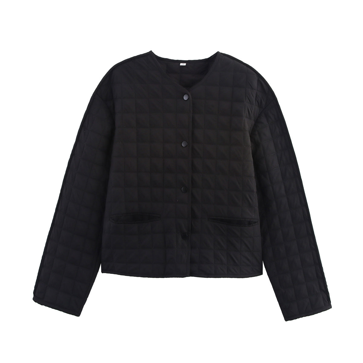 Women 2025 New Oversized plaid cotton coat