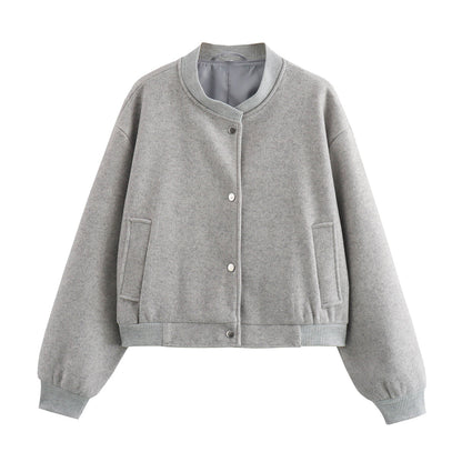 Women 2025 New Long-sleeved tweed jacket