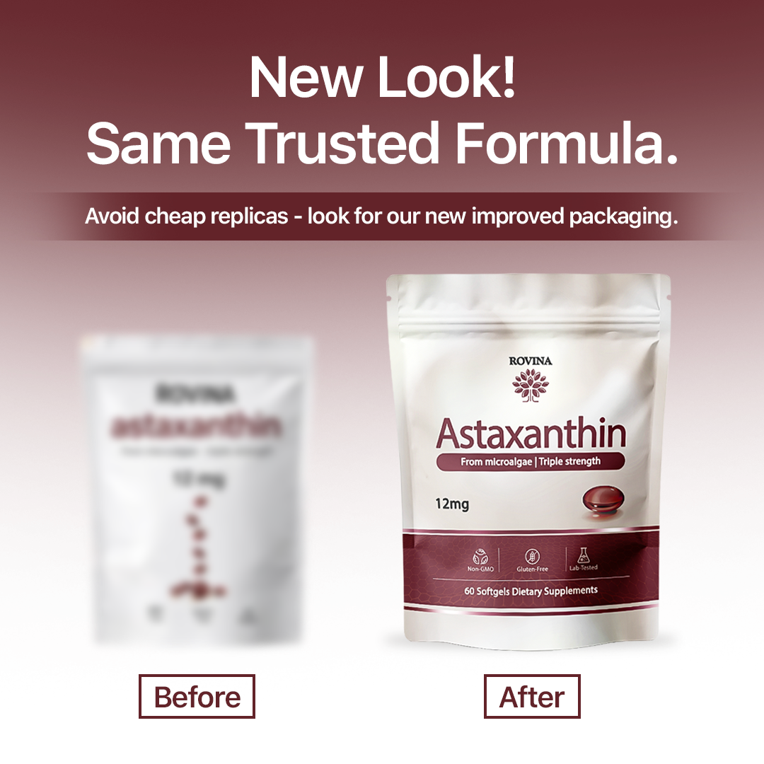 Vegar Astaxanthin 12mg Softgels
