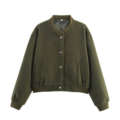 Women 2025 New Long-sleeved tweed jacket