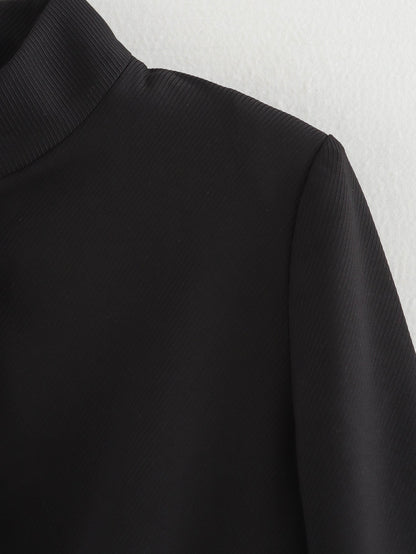 Women 2025 New stand-up collar Blazer Coat