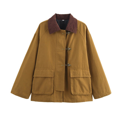 Women 2025 New cotton-padded jacket
